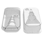 Форма для шоколаду Silikomart Kit Winter Tree 2 шт "Ялинка" d 108 h 210 мм (KIT WINTER TREE) - зменшене зображення 2