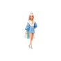 Лялька Barbie "Екстра" білявка з пучком на розпущеному волоссі (HHN08) - зменшене зображення 5