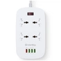 Мережевий фільтр живлення ColorWay 4 розетки/4USB White 1.8м (1QC3.0 + 3 AUTO ID) (CW-CHU44QW) - зменшене зображення 3