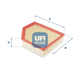 Повітряний фільтр для автомобіля UFI 30.686.00 зображення 1