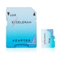 Карта пам'яті eXceleram 16GB microSD class 10 Color series (EMSD0004) - зменшене зображення 1