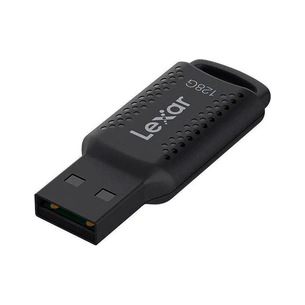 USB флеш накопичувач Lexar 128GB JumpDrive V400 Black USB 3.0 (LJDV400128G-BNBNG) зображення 1
