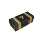 Боксерські рукавички RDX Mark Pro Sparring TRI Lira 2 Golden 10 унцій (BGM-PSTL2G-10OZ) - зменшене зображення 9