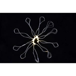 Гірлянда YES! Fun LED 10 ламп, молочно-біла, 1,1 м (801105) зображення 1