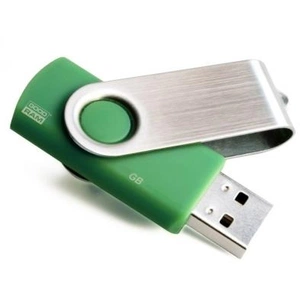 USB флеш накопичувач Goodram 4GB Twister Dark Green USB 2.0 (PD4GH2GRTSBG2) зображення 1