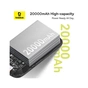 Батарея універсальна Baseus QPow2 20000mAh 30W, with 2*Type-C Cable, Black (P10055009113-00) - зменшене зображення 8