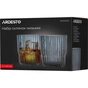 Набір склянок Ardesto Graphite 300 мл 2 шт (AR2630SG) - зменшене зображення 3