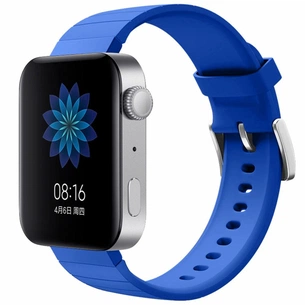 Ремінець до смарт-годинника BeCover Silicone для Xiaomi Mi Watch Blue (704508) зображення 1