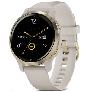 Смарт-годинник Garmin Venu 2S, Tundra + Champagne (010-02429-11) зображення 1