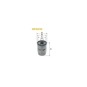 Фільтр паливний Wixfiltron WF8238 зображення 1