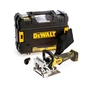 Фрезер DeWALT ламельний, XR Li-Ion 18 В, 8000 об/хв, фрези 102 мм, TSTAK (без АКБ та ЗП) (DCW682NT) - уменьшенное изображение 1