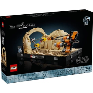 Конструктор LEGO Star Wars Діорама Mos Espa Podrace 718 деталей (75380) зображення 1