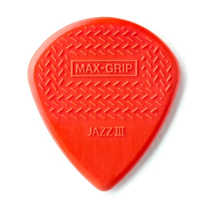 Медіатор Jim Dunlop Max-Grip Jazz III Nylon Pick 6 шт. (471P3N) изображение 1