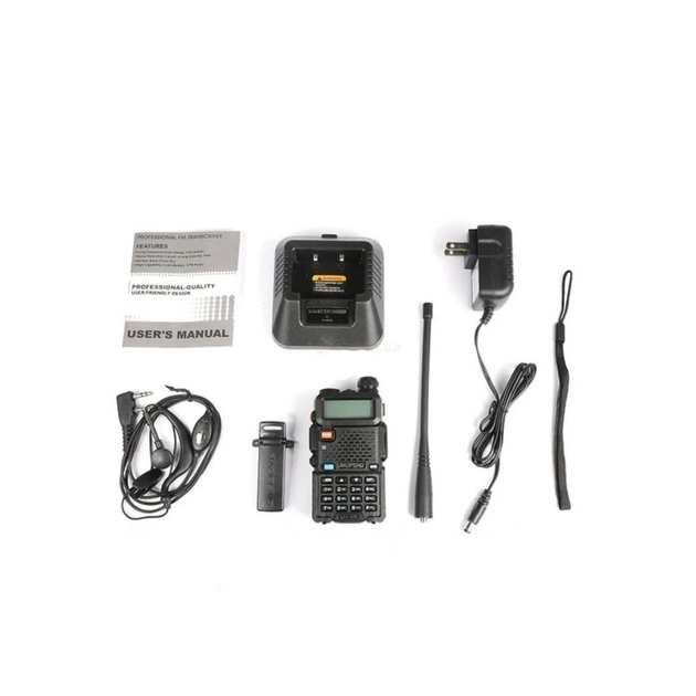 Портативна рація Baofeng UV-5R Black Ten Pack комплект 10 шт (2200000758972) - picture 2