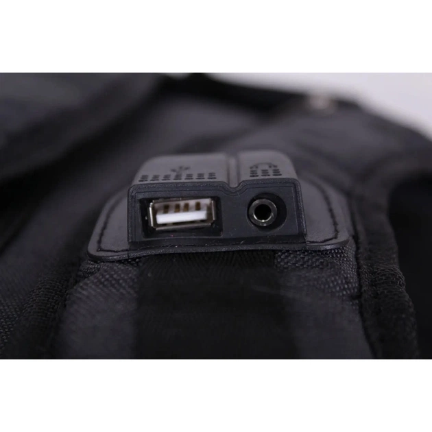 Рюкзак для ноутбука Bagland 15.6" Granite 23L black/gray 0012069 (7072175) - picture 11