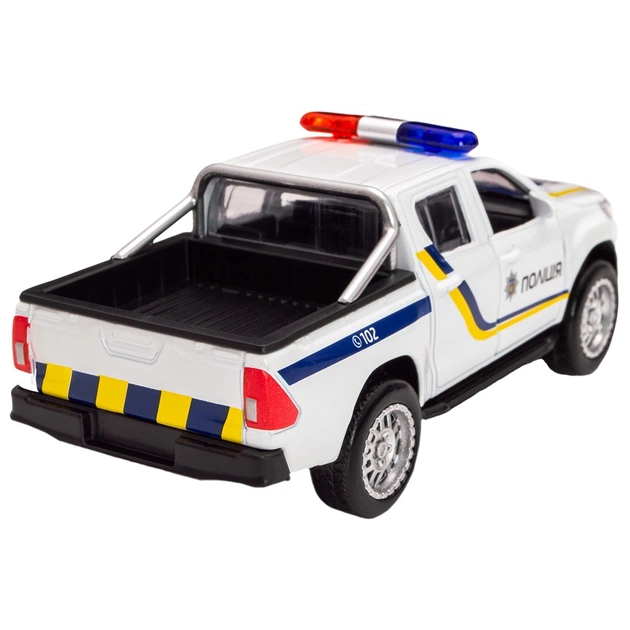 Машина TechnoDrive Toyota Hilux Полиция (KM250426) - изображение 8