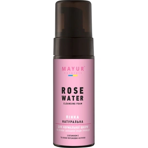 Пінка для вмивання Mayur для нормальної шкіри Троянда 150 мл (4820189560661) зображення 1