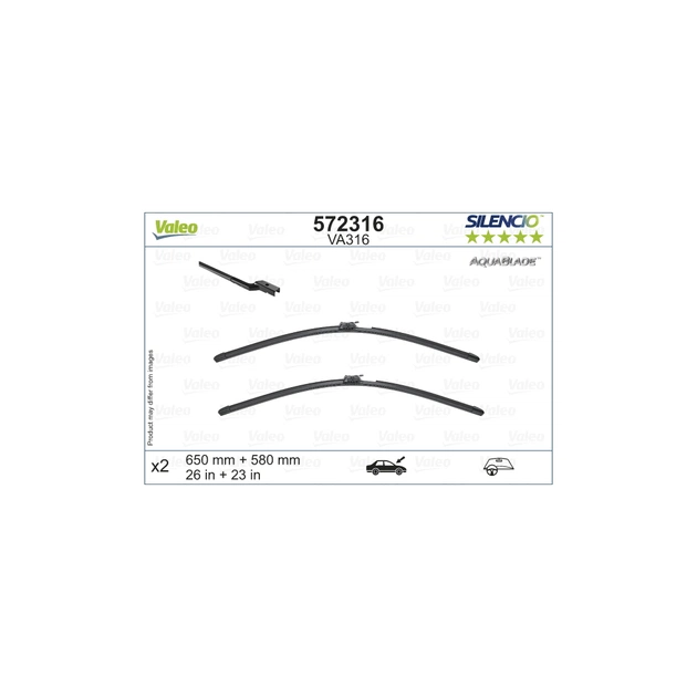 Щетка стеклоочистителя Valeo 572316 - изображение 1