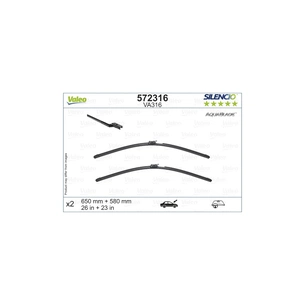 Щітка склоочисника Valeo 572316 зображення 1