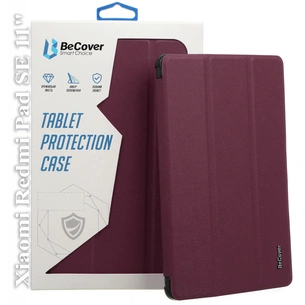 Чохол до планшета BeCover Smart Case Xiaomi Redmi Pad SE11" Red Wine (709863) зображення 1