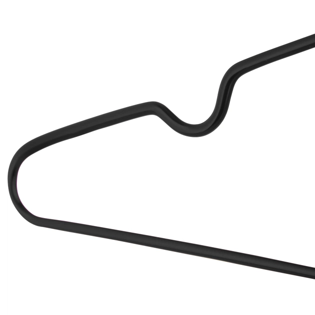 Плічка Ardesto Металеві з ПВХ покриттям Чорні 40.5 см 10 шт. (ARHC2810B) - picture 4