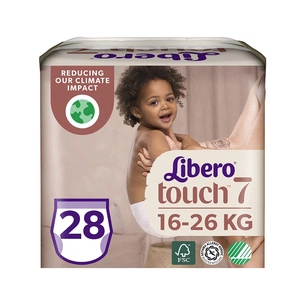 Підгузки Libero Touch 7 16-26 кг 28 шт (7322541092386) зображення 1