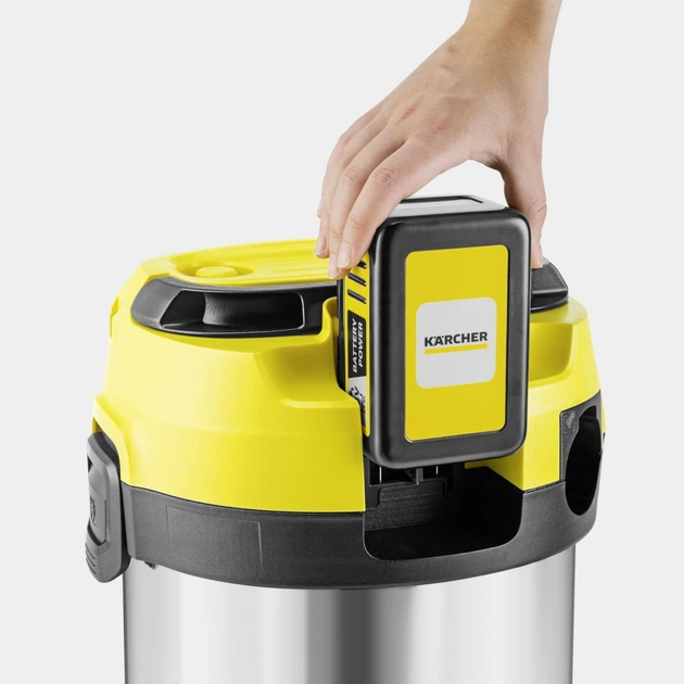 Пилосос будівельний Karcher WD 3-18 S V-17/20 (1.628-575.0) - зображення 6