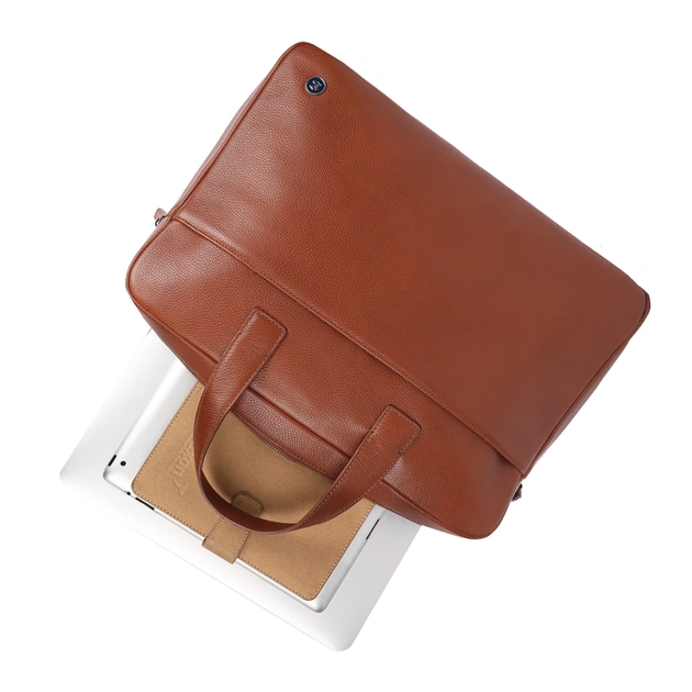 Сумка Brampton London Commandeer Tan (64547 TAN) - зображення 8