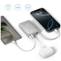 Батарея універсальна Baseus PicoGo 10000mAh 45W PD, QC, Galaxy Natural Titanium (P10076803853-00) - зменшене зображення 8