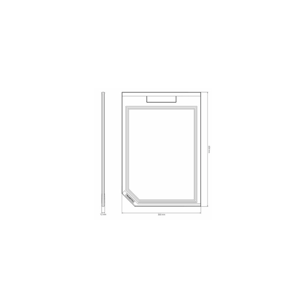 Дошка для нарізання Tramontina Churrasco Black 43,4 x 30 см (25058/100) - picture 3