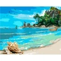 Картина по номерам Strateg Берег океану 40х50 см (VA-2530) - зменшене зображення 1