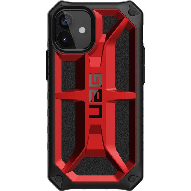 Чохол-накладка Urban Armor Gear Monarch для Apple iPhone 12 Mini Crimson (112341119494) - зображення 1