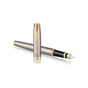 Ручка пір'яна Parker IM 17 Brushed Metal GT FP F (22 211) - зменшене зображення 3