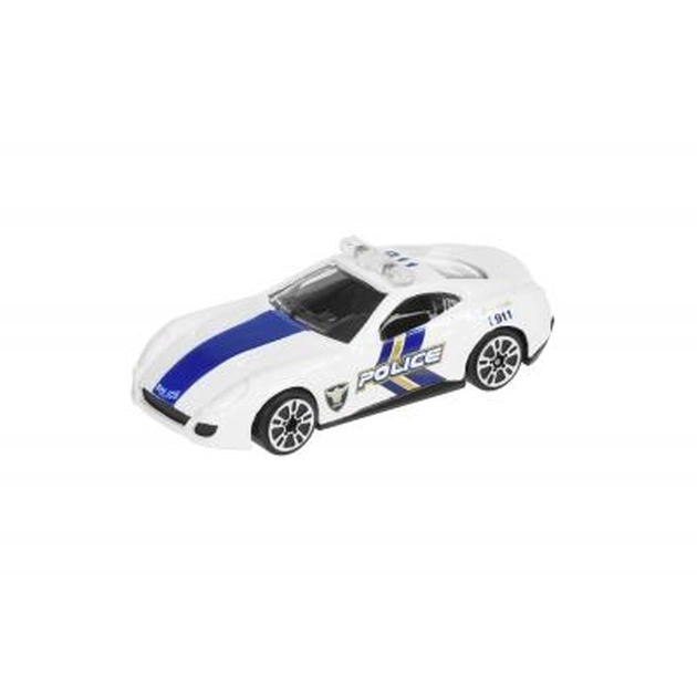 Спецтехніка Same Toy Model Car Полиция белая (SQ80992-But-1) - изображение 1
