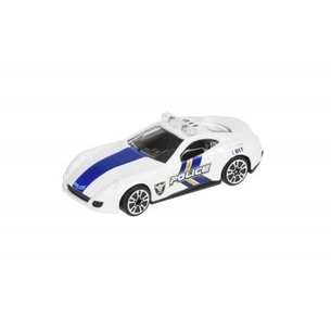Спецтехніка Same Toy Model Car Полиция белая (SQ80992-But-1) зображення 1