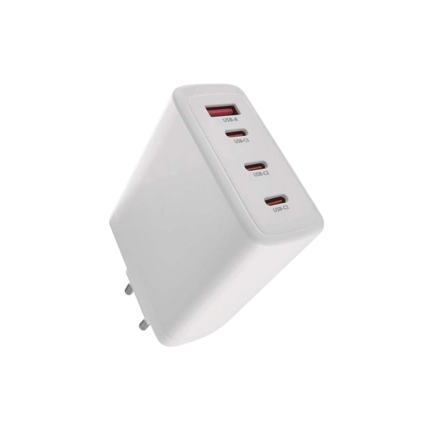 Зарядное устройство EMOS V06G120 1xUSB-A + 3xUSB-C PD120W GaN (V06G120) - изображение 1