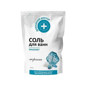 Сіль для ванн Домашній Доктор Бішофіт 500 г (4823015943690) зображення 1