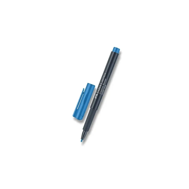 Маркер Faber-Castell для декора Creative Marker Ocean Blue, M (1,5мм), цвет голубой (32685) - изображение 1