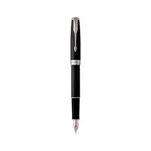 Ручка пір'яна Parker SONNET 17 Matte Black Lacquer CT  FP F (84 911) зображення 1