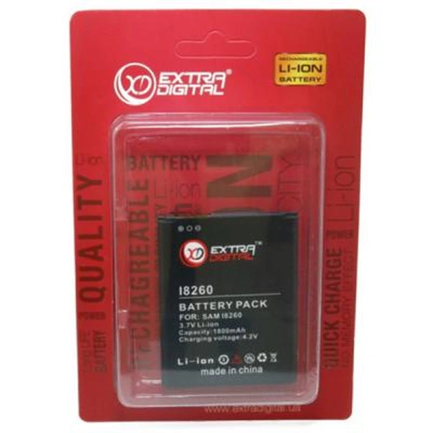Акумуляторна батарея Extradigital Samsung GT-i8260 Galaxy Core (1800 mAh) (BMS6299) - picture 6