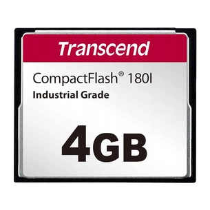 Карта пам'яті Transcend 4GB Compact Flash (TS4GCF180I) зображення 1