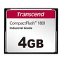 Карта пам'яті Transcend 4GB Compact Flash (TS4GCF180I) - зменшене зображення 1