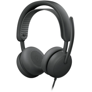 Навушники Logitech Zone Wired 2 for Business USB Graphite (981-001618) зображення 1