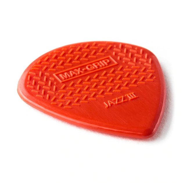 Медіатор Jim Dunlop Max-Grip Jazz III Nylon Pick 6 шт. (471P3N) - picture 2