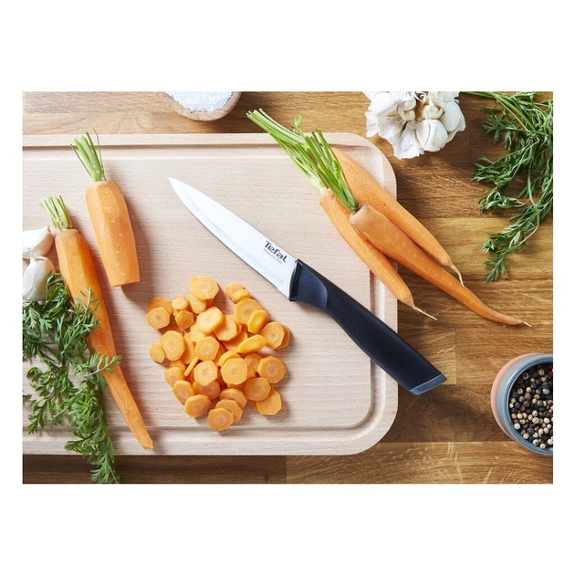 Набір ножів Tefal Essential 3шт, нержавіюча сталь, пластик, чорний (K2219455) - picture 3