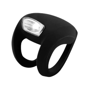 Передня велофара Knog Frog Strobe Front 8,5 Lumens Black (11920) зображення 1