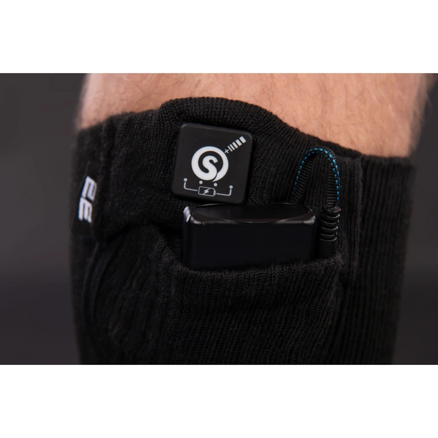 Шкарпетки з підігрівом 2E Race Plus Black XL (2E-HSRCPXL-BK) - зображення 4