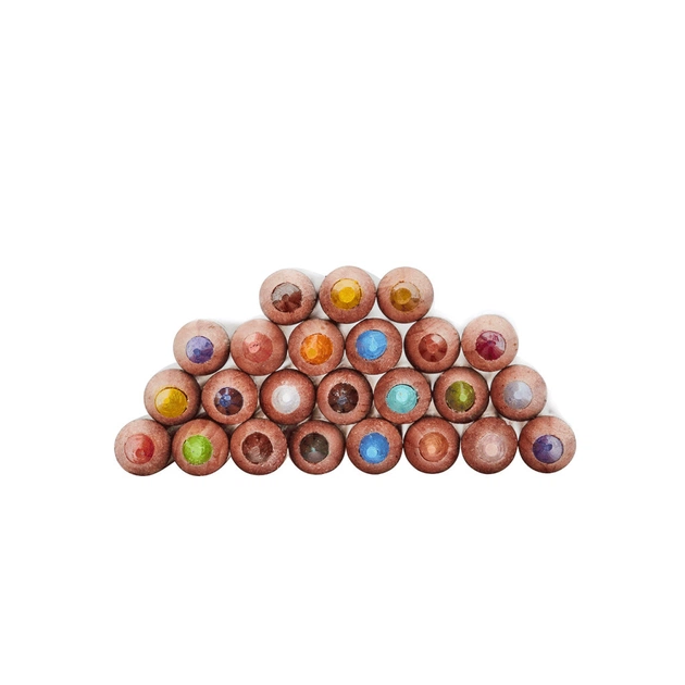 Олівці кольорові Derwent Chromaflow 24 кол. у металевому пеналі (5028252616133) - picture 9