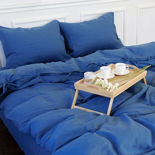 Постільна білизна MirSon Льон Bluebottle 110х140 (2200005370667) зображення 1