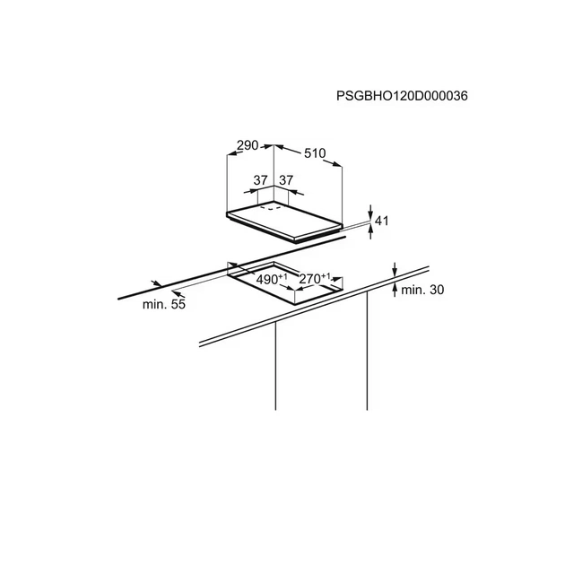 Варочна поверхня Electrolux EGG3322NVX - picture 9